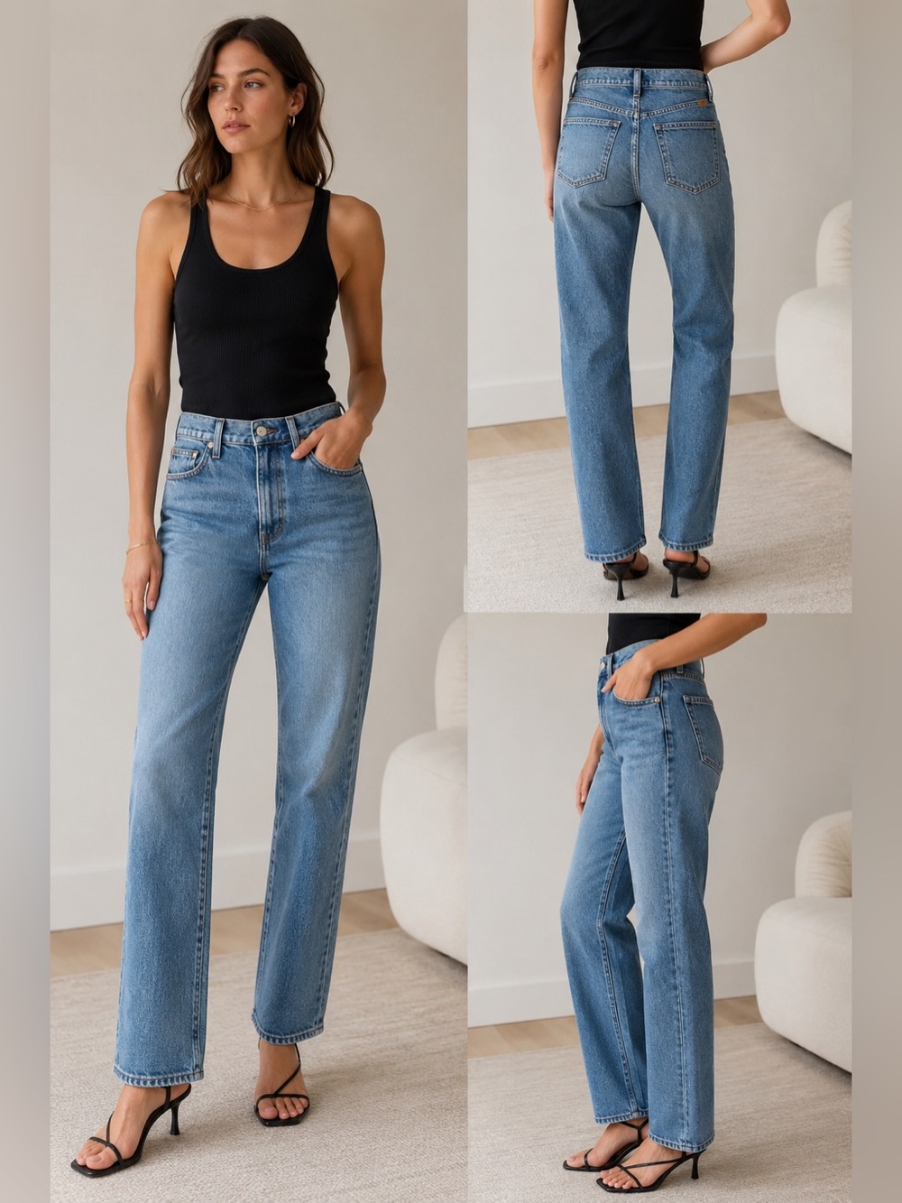 AYR The Hangout Jeans 26S Made in LA Relaxed Straight Denim